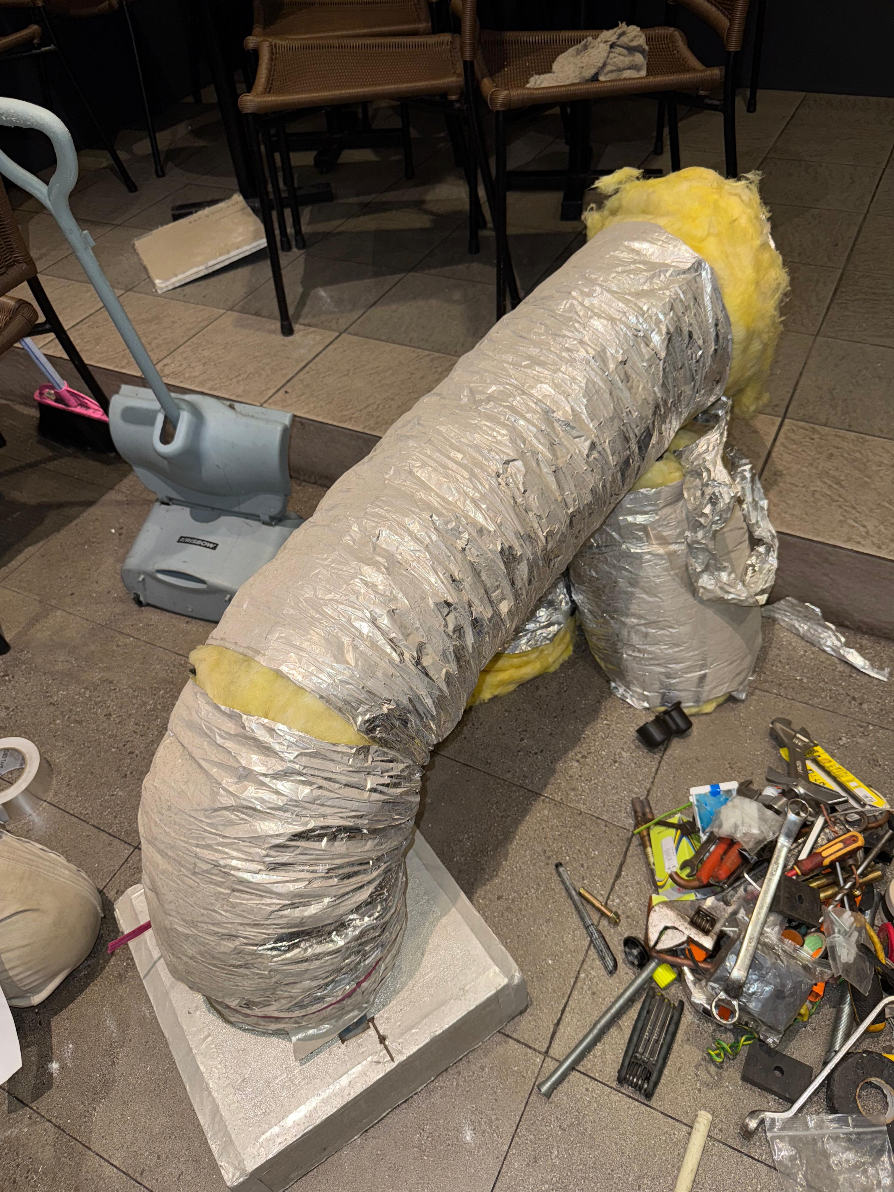 Dokumentasi perbaikan ducting — foto 4